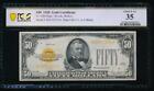 AC Fr 2404 1928 $50 Gold Certificate PCGS 35