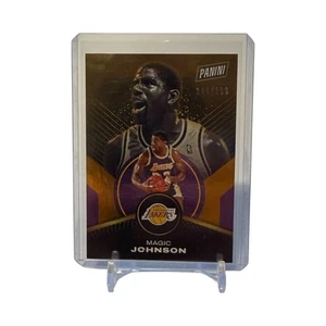 2020-21 Panini Player of the Day Magic Johnson #75 /199 Lakers - Picture 1 of 2