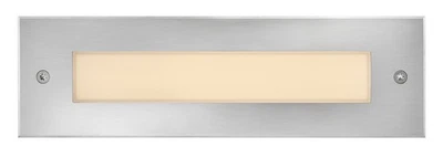 Hinkley Lighting 15345 tablero plano 12v 9,5VA 7w 10"W Sparta - acero inoxidable Foto 1 de 4