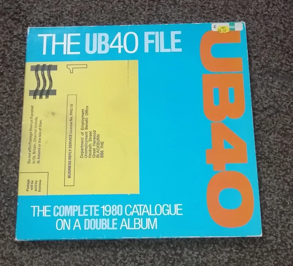 UB40 The UB40 File 2 x G/F LP UK 1985 Virgin EX/EX/VG Foto 1 de 1