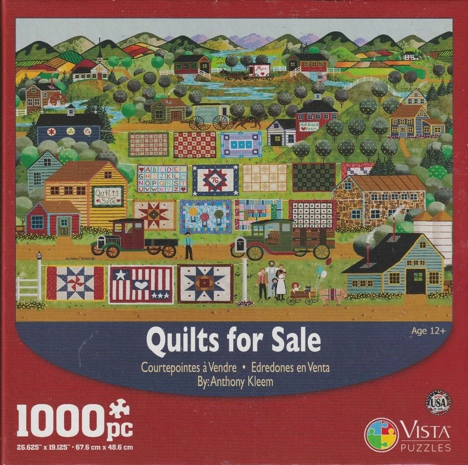 Edredones de rompecabezas Anthony Kleem 1000 piezas Vista a la venta Foto 1 de 1