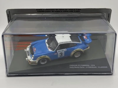 Porsche 911 Carrera Nicolas Rally Montecarlo 1978 1:43 Ixo Altaya Diecast - Imagen 1 de 2