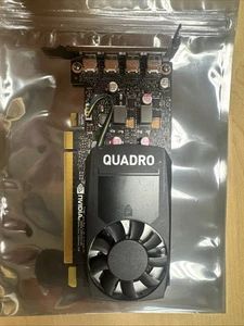 HP NVIDIA Quadro P620 2GB GDDR5 4x Mini DP Graphics Video Card GPU HIGH PROFILE - Picture 1 of 3