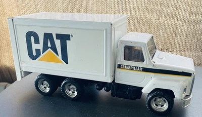 VINTAGE RARE ERTL CAT INTERNATIONAL CATERPILLAR DELIVERY TRUCK METAL (20C) - Image 1 of 4