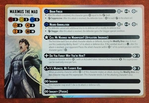 Marvel Crisis Protocol Store Tournament Kit 2025 Foil Maximus the Mad Free Shipn - Picture 1 of 2