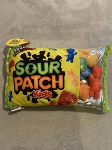 Sour Patch Package 18" x 11” Pillow Set with 5 Mini SPK Candy Pillows NEW W/TAGS - Picture 1 of 5