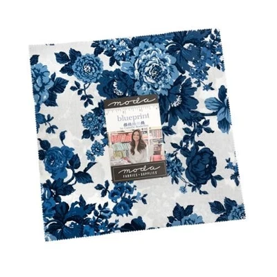 Blueprint Layer Cake® 55330LC Moda Precuts pre-cut Layer Cake 10" squares quilt - Image 1 of 3