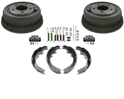 Fits 85-97 B150 B1500 85-96 B250 11 x 2.5Inch Rear Drums Shoes Wheel Cylinders - Image 1 of 4