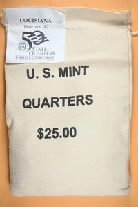 2002 P Louisian $25 Quarter BAG, 50 Stattes Unopened NO BOX - Picture 1 of 1