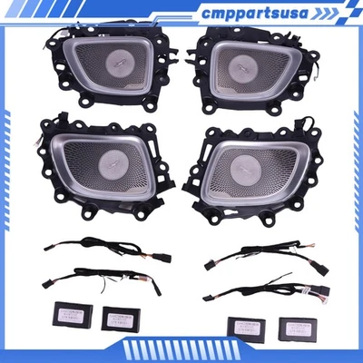 64 Colors Door Speaker Cover For Mercedes Benz 2022 C-Class W206 Ambient Light - Image 1 of 4