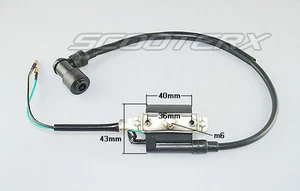 Ignition Coil Pit Bike ATV Lifan Locnin Taotao Roketa SDG SSR 50cc 110cc 125cc - Picture 1 of 2