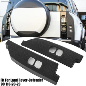 Cubierta de luz trasera ABS negro brillante para Land Rover Defender 90 110 20+ - Imagen 1 de 12