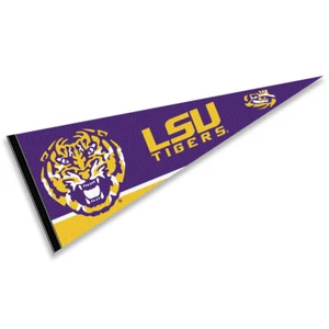 LSU Tigers 12x30 Felt Pennant - Picture 1 of 4