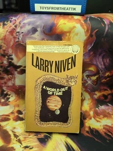Larry Niven (1977, PB) A WORLD OUT OF TIME, Pre-Owned, GD-VG Cond. Rare HTF - Imagen 1 de 5