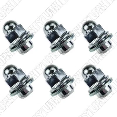 6× Wheel Lug Nut MR455707 For Mitsubishi Eclipse Galant Lancer Montero Outlander Foto 1 de 4