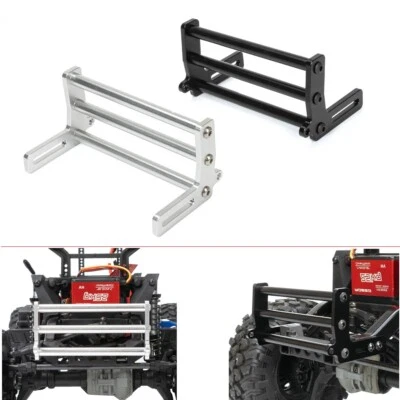 Metal Universal Front Bumper Bull Bar For 1/10 RC Crawler TRX4 SCX10 LCG Truck - Image 1 of 4