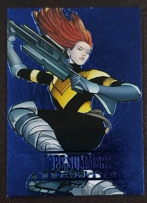 2023 Fleer Ultra Wolverine Medallion Blue /25 Hope Summers - Image 1 of 2