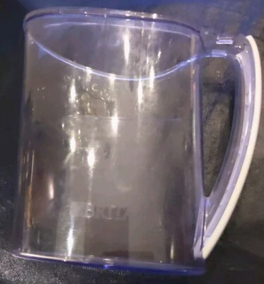 BRITA OB56 OB05 WATER FILTRATION PITCHER Only White Handle, USED - Image 1 of 2