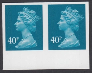 SG 1711a. 2004. 40p imperf marginal pair. Fine unmounted mint - Picture 1 of 1