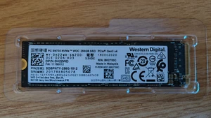 Western Digital WD SN200 256GB M.2 2280 PCIe Gen3 x4 NVMe SSD HP Lenovo Thinkpad - Afbeelding 1 van 1