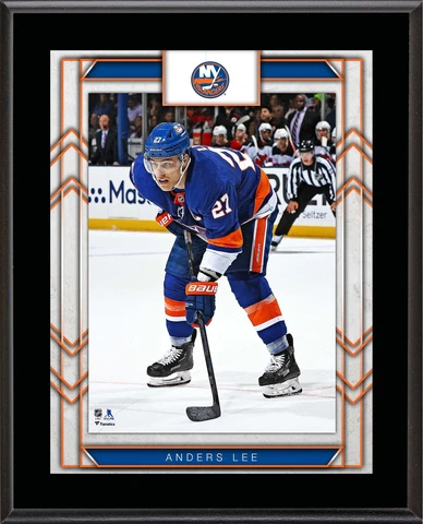 Anders Lee New York Islanders 10.5" x 13" Sublimated Player Plaque Cover