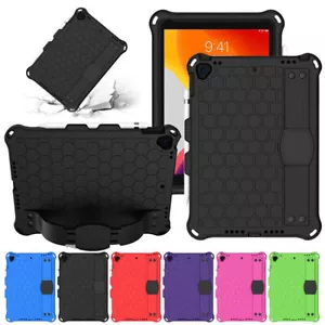 For iPad 5 6 7 8 9th Mini 5 Pro 11 2021 Air 4 3 2 Kids Shockproof EVA Case Cover - Picture 1 of 32