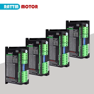 4Pcs DM556S CNC Digital Stepper Motor Driver 1-6A 20-50V DC For Nema 17-24 Motor - Picture 1 of 12