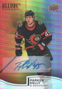 2021-22 Upper Deck Allure Hockey Full Rainbow AUTO #R46 Parker Kelly G