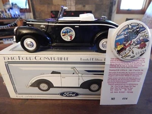 1999 8TH TIP UP TOWN BANK 1940 FORD W/MATCHING #494 BADGE - MICHIGAN DEER PATCH - Picture 1 of 1