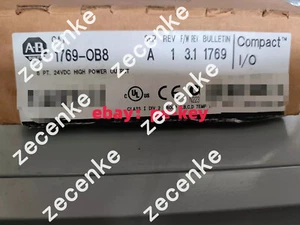 New Factory Sealed AB1769-OB8CompactLogix 8 Pt 24VDC High PowerOutput Module/#pe - Picture 1 of 1
