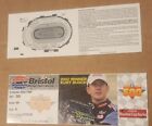 Pair Of 2003 Bristol Nascar/Racing Ticket Stub Featuring Kurt Busch