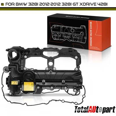 New Engine Valve Cover for BMW 328i 2012 328i GT xDrive 428i 2014 2015 2016 2.0L - Image 1 of 4
