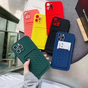Custodia portafoglio porta carte per Apple iPhone 14 Pro Max cover silicone antiurto - Foto 1 di 14