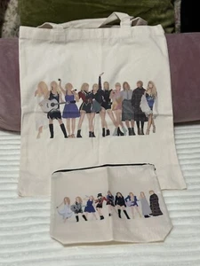 Taylor Swift Zippered Make Up Bag-NEW And Tote Bag - Picture 1 of 5