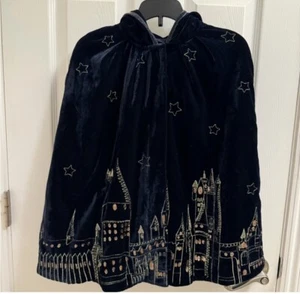 Mini Boden Harry Potter Protego Magical Maxima Velvet Cape Cloak Kid's Sz 3-5 - Picture 1 of 3
