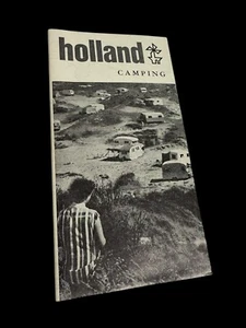 Vintage Holland Camping Guide Circa 1950s Netherlands - Picture 1 of 3
