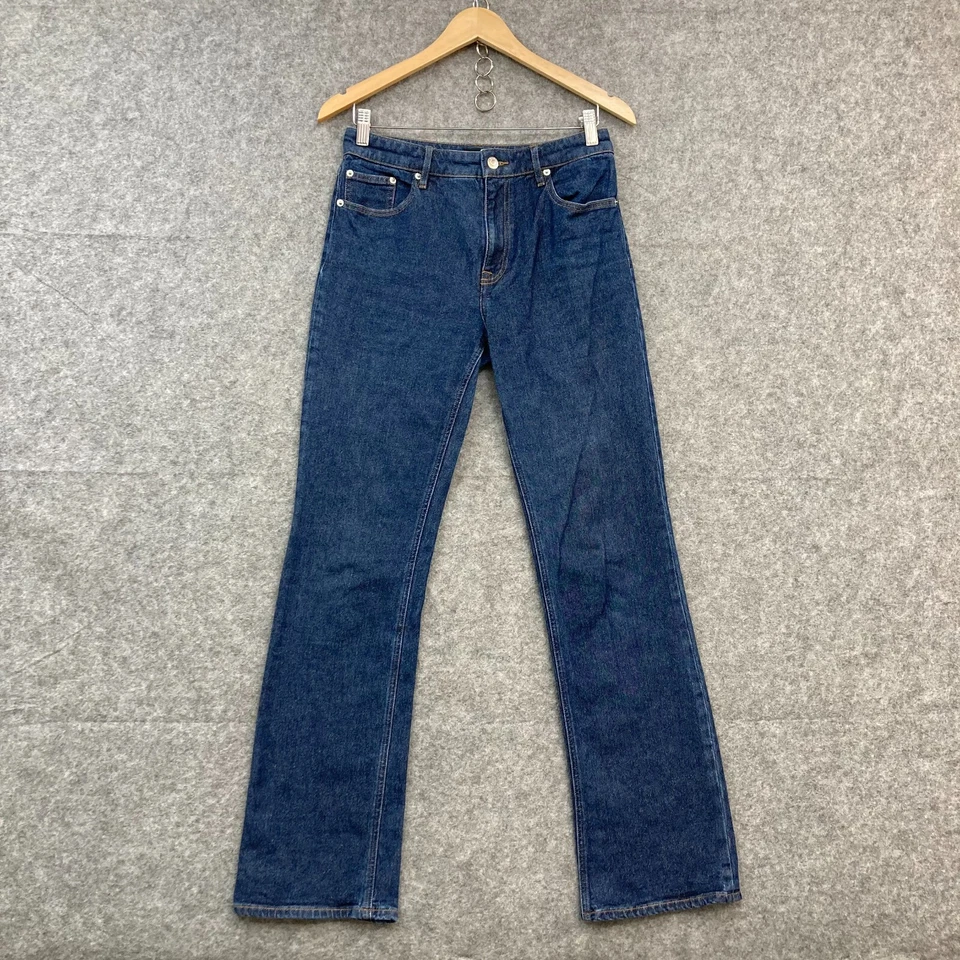 Pantalones de mezclilla Club Monaco para mujer 26 AU 8 azul bootcut mezcla de algodón cremallera 51333 Foto 1 de 4