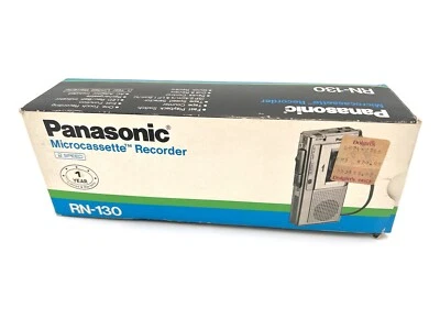Vintage Panasonic Microcassette Recorder RN-130 BOX ONLY - Image 1 of 4