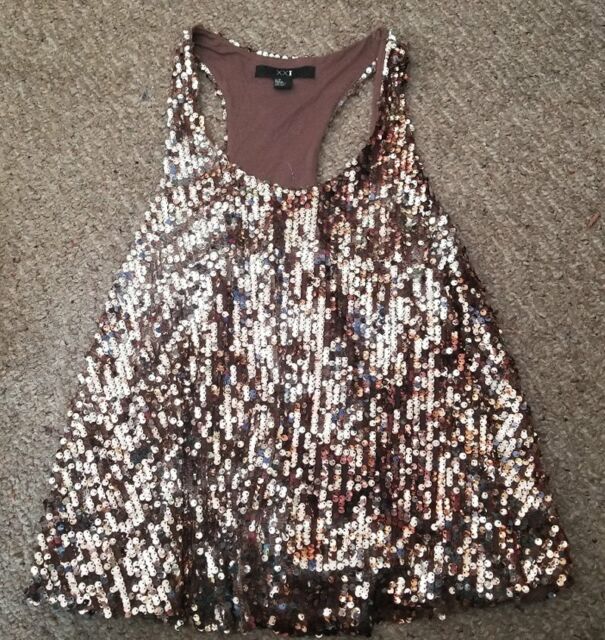 Forever 21 Ombré Sequin Tank Top  Sequin tank tops, Sequin tank