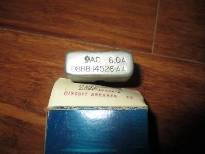 NOS 1978-1982 Mercury Zephyr Circuit Breaker Windshield Wiper D8BZ14526A OEM 6A - Image 1 of 4