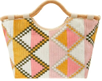 Accesorio Monzón Samta Bolso de Mano Multicolor Playa Compras Nuevo con Etiquetas  Foto 1 de 4