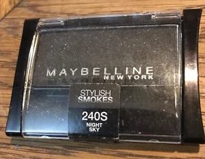 Maybelline Stylish Smokes NOS Expert Wear Eyeshadow Single Night Sky 240S Y2K - Picture 1 of 4