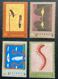 AUSTRALIA 1993 Año Internacional de los Pueblos Indígenas Conjunto mnh (A686) - Imagen 1 de 2