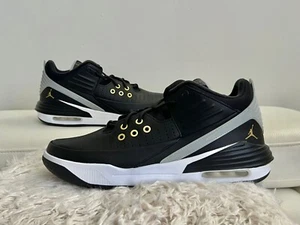 Nike Air Jordan Max Aura 5 Black/White/Gold DZ4353-017 Men's size: 71/2 - 11 - Picture 1 of 5