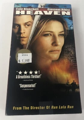 HEAVEN (VHS, 2002) Cate Blanchett, Giovanni Ribisi PRE OWNED VG+ VINTAGE Foto 1 de 4