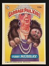 1986 Topps Garbage Pail Kids #133a FURRY MURRAY Original Series 4 GPK