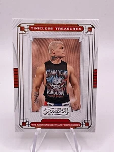 2023 WWE Chronicles - Timeless Treasures - #29 Cody Rhodes/99 - Imagen 1 de 2