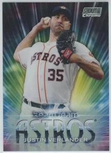2020 Stadium Club Chrome Beam Team #BT-23 Justin Verlander Astros - Picture 1 of 1