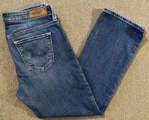 BIG STAR Sz 27 Women’s Distressed Stretch Capri Crop Jeans - Picture 1 of 6