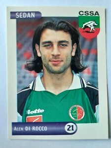 PANINI FOOT LIGUE 1 2000 2001 STICKER N°282 SEDAN CSSA ALEX DIT ROCCO